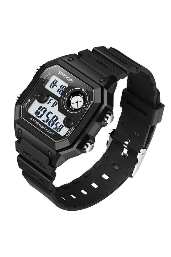 Brand Men's Watches Fashion Casual Watch For Men Sport Digital Wristwatch Waterproof Military Clock Relogio Masculino 418 - Digital Wristwatches