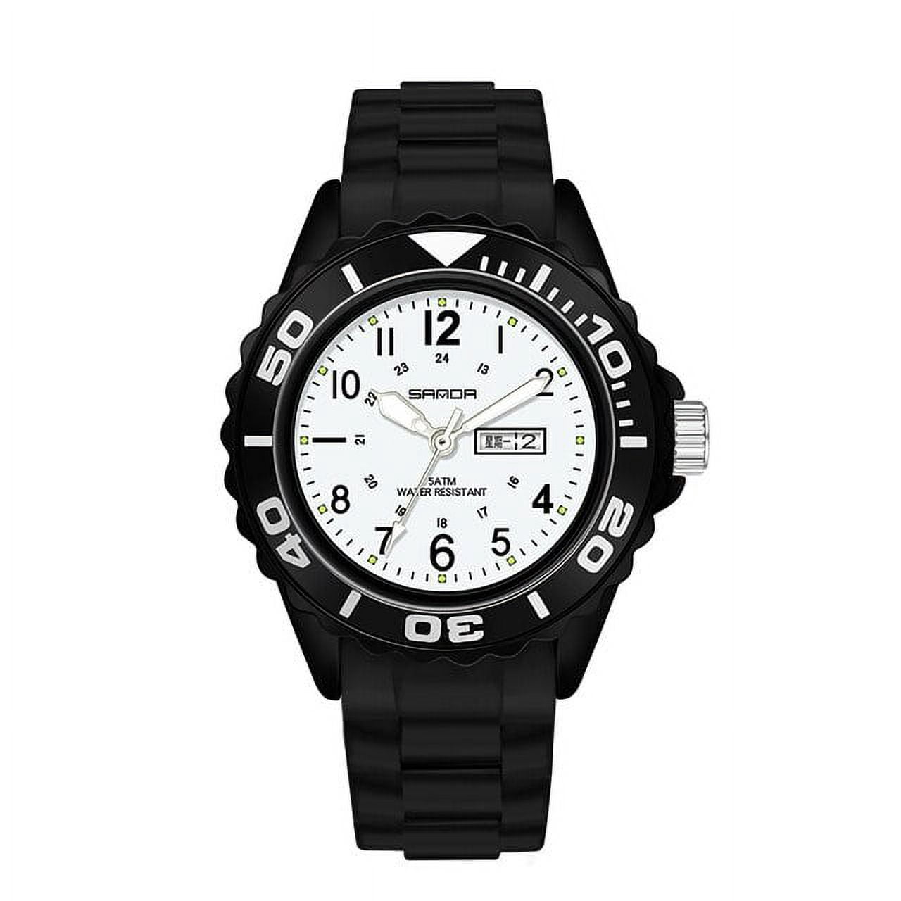 Sanda Fashion Watch Women Casual Silicone Waterproof Quartz Women Watches Female Gift For Women Clock Relogio Feminino P1053 - Quartz Wristwatches