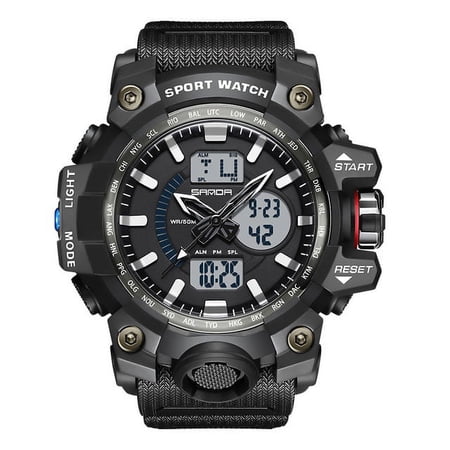 Sanda Luxury Brand 2022 New Men's Watches 50m Waterproof Sports Military Quartz Watch For Male Wristwatch Relogio Masculino 3132 - Quartz Wristwatches