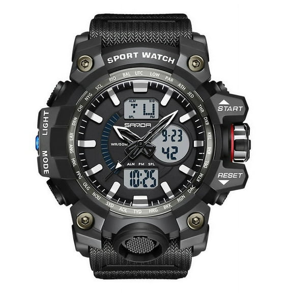Sanda Luxury Brand 2022 New Men's Watches 50m Waterproof Sports Military Quartz Watch For Male Wristwatch Relogio Masculino 3132 - Quartz Wristwatches