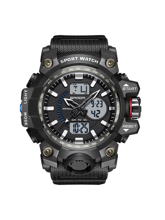 Luxury Brand 2022 New Men's Watches 50m Waterproof Sports Military Quartz Watch For Male Wristwatch Relogio Masculino 3132 - Quartz Wristwatches