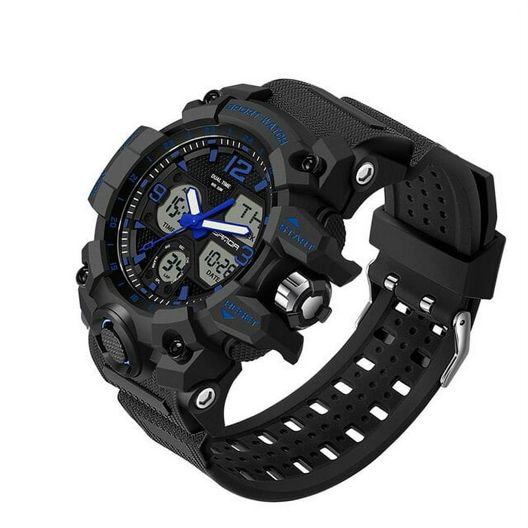 Sanda Men Military Watches G Style White Sport Watch Led Digital 50m  Waterproof Watch S Shock Male Clock Relogio Masculino - Quartz Wristwatches  - AliExpress 