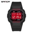 thumbnail image 1 of Sanda Men's Watches Sports Outdoor Waterproof Military Wrist Watch Date Multi Function Tactics LED Alarm Stopwatch, 1 of 6