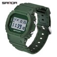 thumbnail image 1 of Sanda Men's Watches Sports Outdoor Waterproof Military Wrist Watch Date Multi Function Tactics LED Alarm Stopwatch, 1 of 9