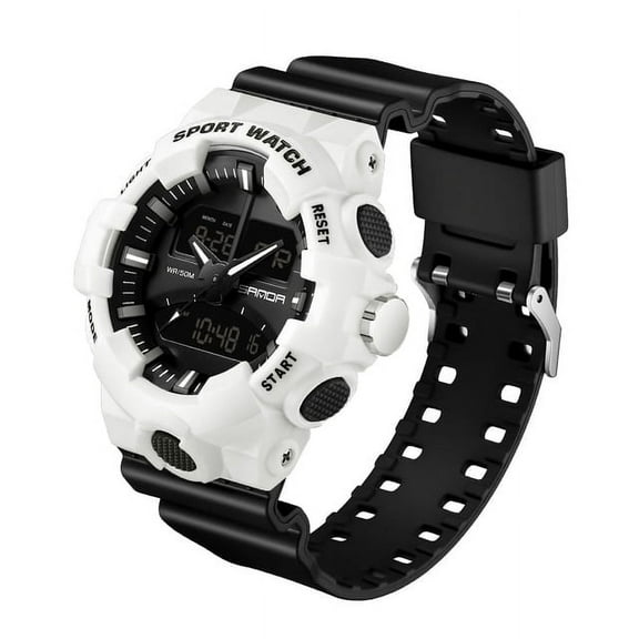 Sanda Sports Men's Watches Top Brand Luxury Military Quartz Watch Men Waterproof S Shock Wristwatches Relogio Masculino 3130 - Quartz Wristwatches