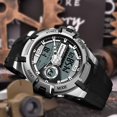 thumbnail image 1 of Sanda Top Brand Dual Display Wrist Watch Men Watches Sports Watch For Men Clock Military Wristwatch Outdoor 5atm Waterproof Hour - Quartz Wristwatches, 1 of 6