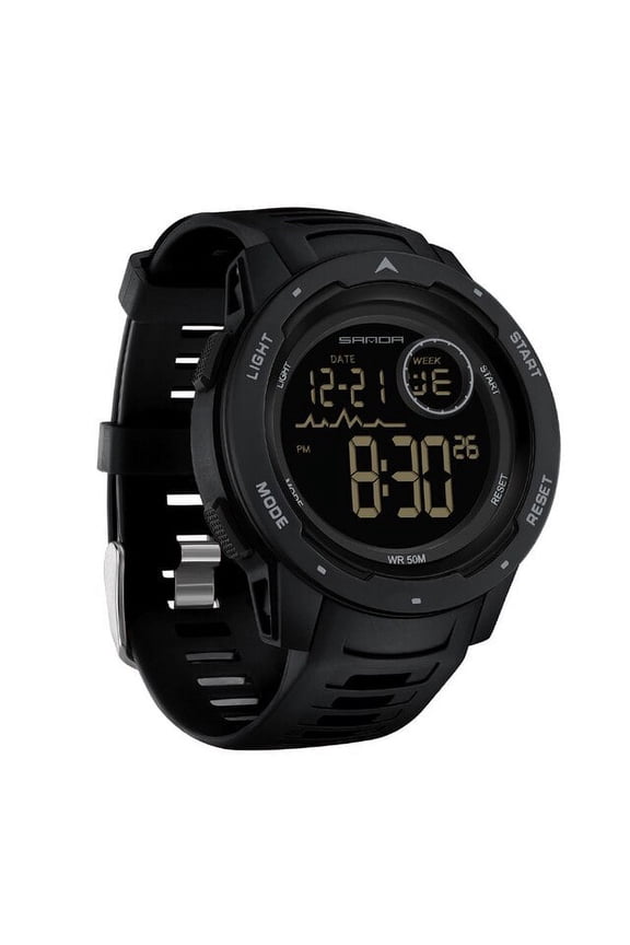 Top Brand Sports Men Watches Fashion Countdown Waterproof Led Digital Watch Man Military Wristwatch Relogio Masculino 2125 - Digital Wristwatches