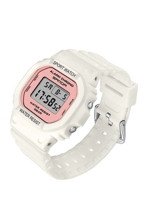 White Fashion Women's Watches Waterproof Led Digital Watch For Female Clock Ladies Sport Wristwatch Relogio Feminino 293 - Digital Wristwatches