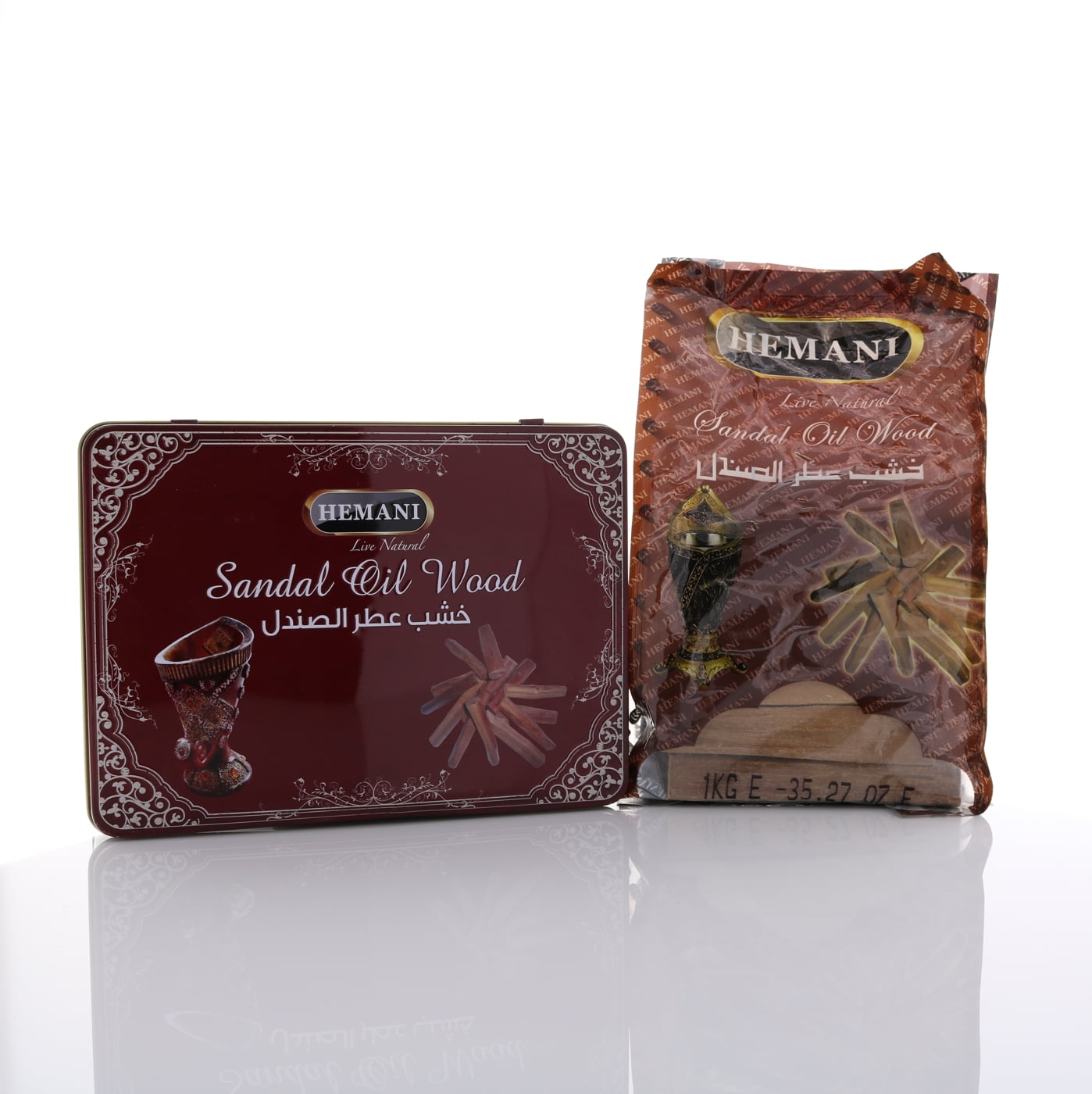 Sandal Oil Wood Box Sticks - 100% Natural Sandalwood Incense -1000g I Perfect for Reigious, Ceremony, Meditation, Relaxation I Great as a Gift/Home Use