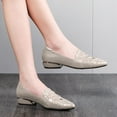 thumbnail image 1 of Sandalias De Mujer Clearance, Xunlbb Women's Fashion Shoes Spring New Embroidery Hollow Breathable Flat Sandals(Beige,Size:41), 1 of 7