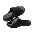thumbnail image 1 of HWRETIE Breathable Slide Sandals for Indoor and Outdoor - Slippers Female Summer Indoor Home Dormitory Bathroom Shoes Non-Slip Soft Bottom Couple Slippers Male Cool Drag, 1 of 3