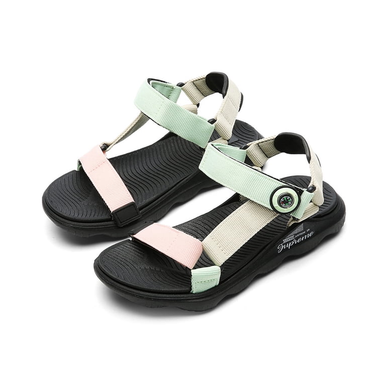 Teva Green and Black Outdoor Sandals with Adjustable Straps‎ Teva Barracuda Hiking Sport Sandals Waterproof Adjustable  main image 4