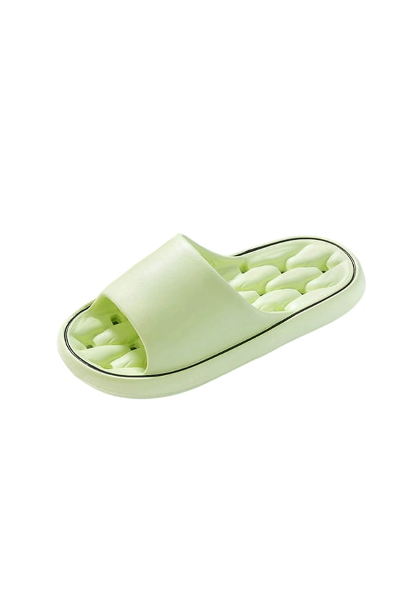 Sandals Quick Drying Bathroom Slippers Lightweight Soft Non Slip Slides Shoes Unisex Slides Sandals Soft Thick Sole Non-Slip Pillow Sandals