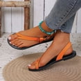 thumbnail image 1 of Sandals Wide Feet, Womens Sandals Wide Width, Women's Flat Sandals, Wide Width Sandals for Women, Going Out Shoes for Women, Leather Backstrap Sandal - Womens Sandals, Light Gray 7, 1 of 5