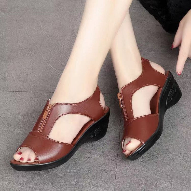🌸Spring Specials💐 Women's Anti-Slip Peep-Toe Chunky Sandals