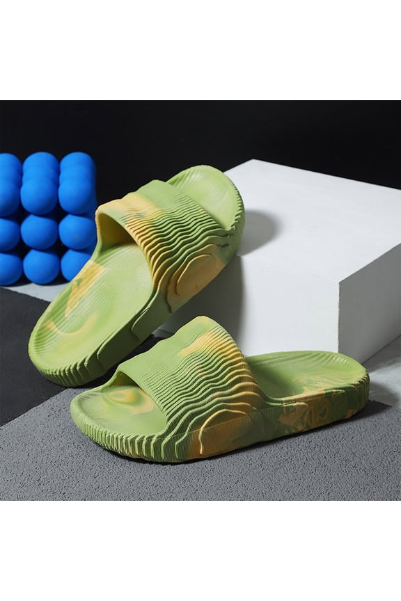 Sandals for Women Cloud Slippers for Women, Pillow House Slippers Shower Shoes Indoor Slides Bathroom Sandals, Ultimate Comfort, Lightweight, Thick Sole, Non-Slip, Easy to Clean