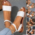 thumbnail image 1 of Sandals Women Dressy Flat Heel Open Toe Boho Shoes Comfortable Fashion Casual Comfy Sandals Beach Casual Sandals Shoes for Women, 1 of 9