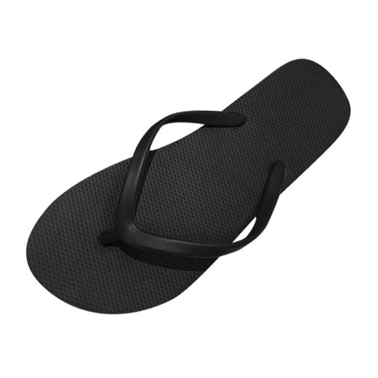 Dressy black flip flops sandals best sale