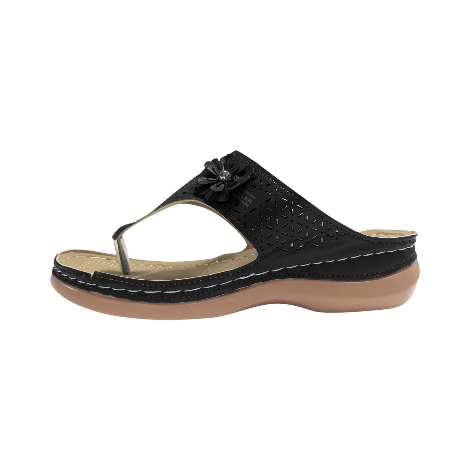 Ladies comfort sandals on sale sale