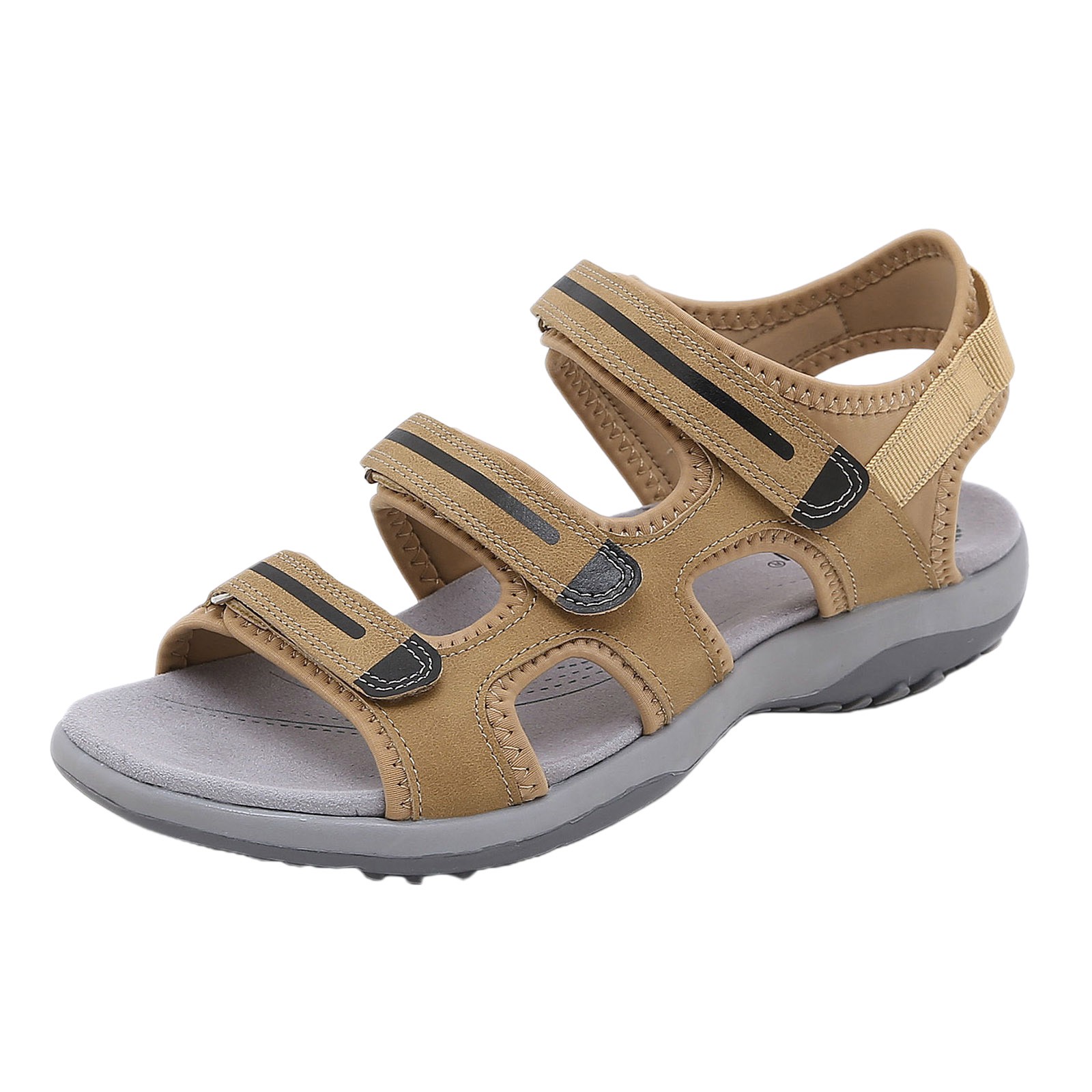 Sandals Women,Women's Sports Style Sandals Comfortable and Wear Flat ...