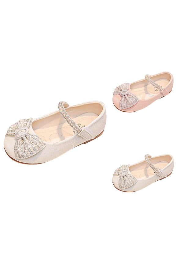 Sandals for Toddler Girls Fashion New Pattern Shoes Cute Shiny Diamond Decoration Versatile Flat Bottom Comfortable Shoes