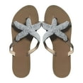 thumbnail image 1 of Sandals for Women 2023,Summer Women's Casual Flats Vintage Beach Style Sandals And Slippers Womens Sandals Dressy Summer Casual, 1 of 4