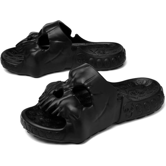 Sandals for Women Men Anti-Slip Cushioned Slippers Thick Soft Slides Outdoor Beach Pool Sandals