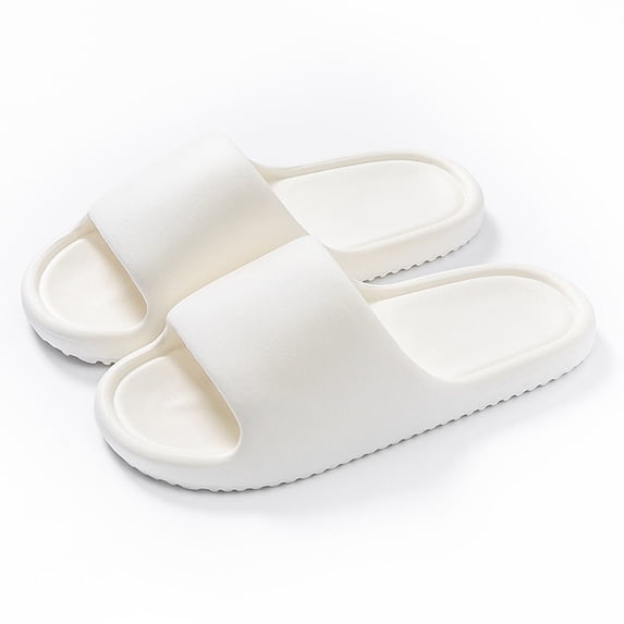 Sandals for Women Men Open Toe Shoes Soft Lightweight Shower Shoes Non Slip House Slippers Soft-Soled Bedroom Slippers