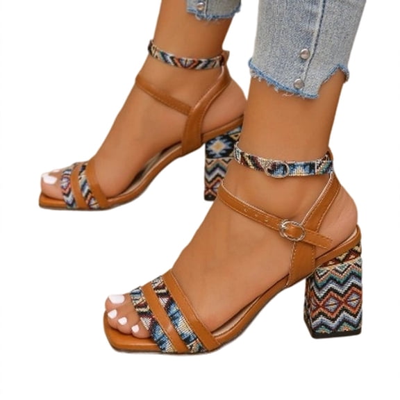 Sandals for Women and Men - Pillow Slippers - Double Buckle Adjustable Slides - EVA Flat Sandals (Brown,40)