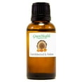 thumbnail image 1 of Sandalwood & Amber Fragrance Oil - 1 fl oz - Amber Glass Bottle w/ Euro Dropper - GreenHealth, 1 of 8