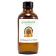thumbnail image 1 of Sandalwood & Amber Fragrance Oil - 4 fl oz - Amber Glass Bottle w/ Cap - GreenHealth, 1 of 9