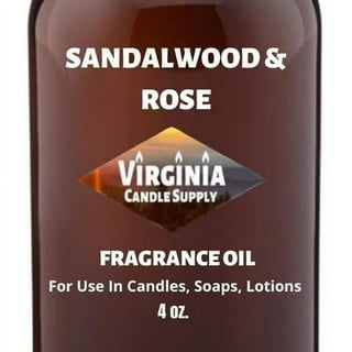 Sandalwood Fragrance Oil - 8 oz - for Candle & Soap Making by Virginia Candle Supply - Free S&H in USA