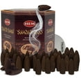 thumbnail image 1 of Sandalwood Backflow Incense Cones For Waterfall And Mat Bundle Inciensos Aromaticos|Incienso|Inciense|Insienso, 1 of 5
