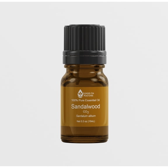 Sandalwood Essential Oil CO2 100% Pure Natural Aromatherapy Good In Nature 10mL