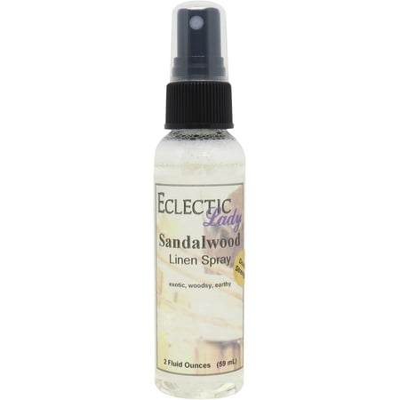 Sandalwood Linen Spray (Double Strength), 2 ounces