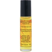 Sandalwood Patchouli Perfume Oil, 0.3 Oz Portable Roll-On Fragrance