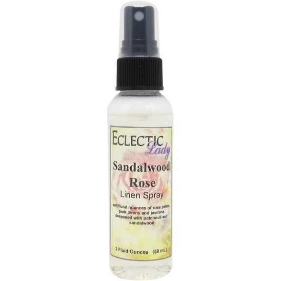Sandalwood Rose Linen Spray, 2 ounces