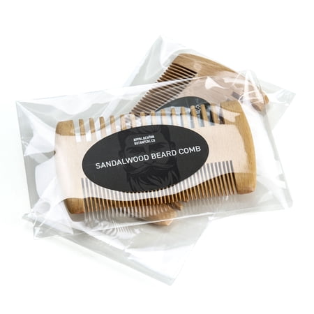 Sandalwood beard comb