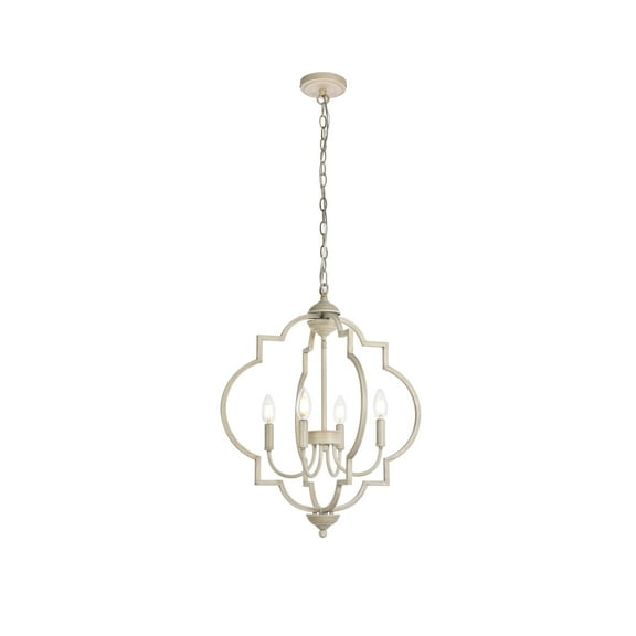 Sandara 4 lights pendant in weathered dove