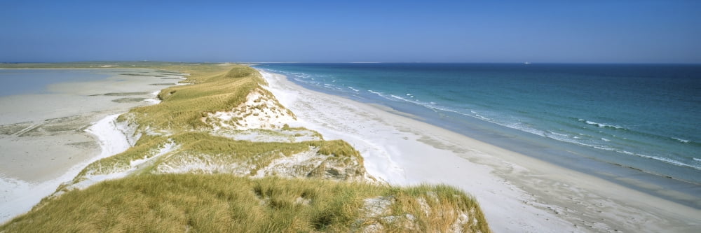 Sanday Beach in Orkney Islands Scotland Canvas Art - Panoramic Images (27 x 9)