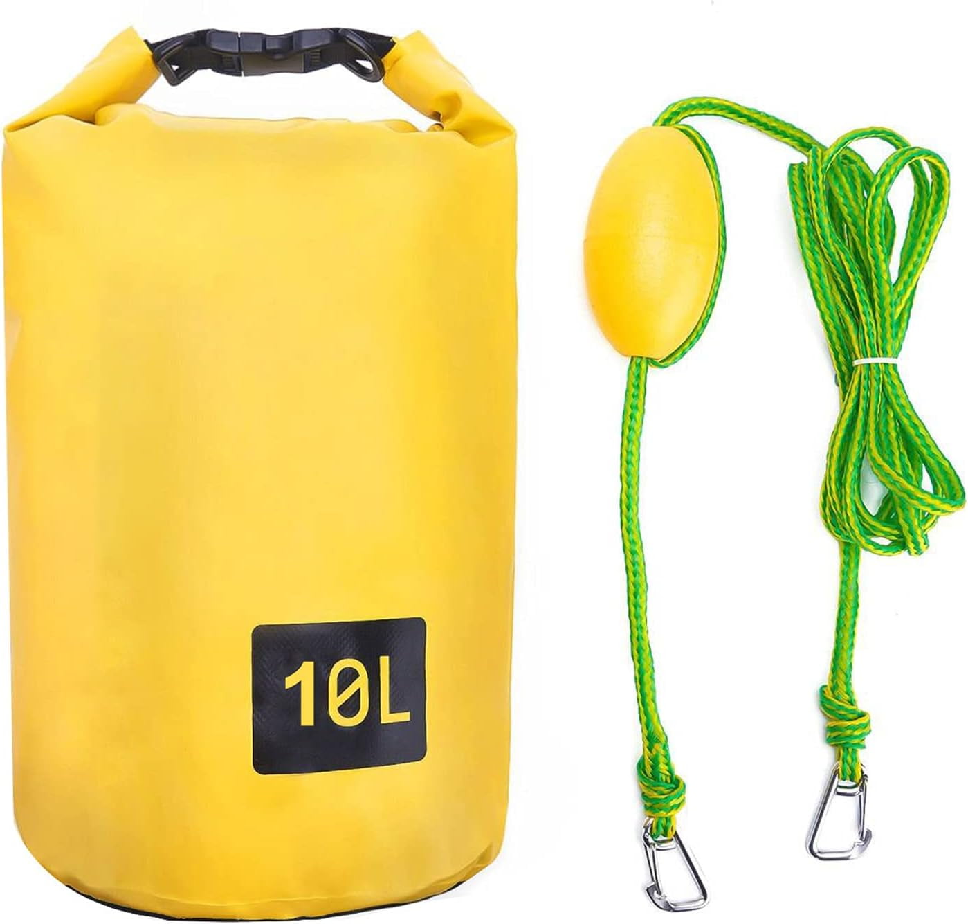 Sandbag Anchor, 2 in 1 PVC Anchor Dry Bag Anchor for Jet Ski Sand Anchor with Adjustable Buoy