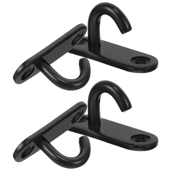 Sandbag Hook 4 Pcs Pad Eye Hooks Stainless Steel Wall Mounted Black Loght Heavy Duty Suspended Ceiling 304