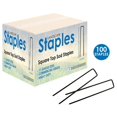 thumbnail image 1 of Sandbaggy 100-Count Landscape SOD Staples ~ Heavy Duty Garden Staples Stakes For Holding Down Landscape Fabric - Landscape Fabric Pins - Fence Anchors Thicker and Longer Than Other Staples, 1 of 8