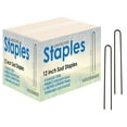 thumbnail image 1 of Sandbaggy 12-inch 8-gauge Round Top Landscape Staples~SOD Staples Garden Stakes Weed Barrier Pins (500 Staples), 1 of 8