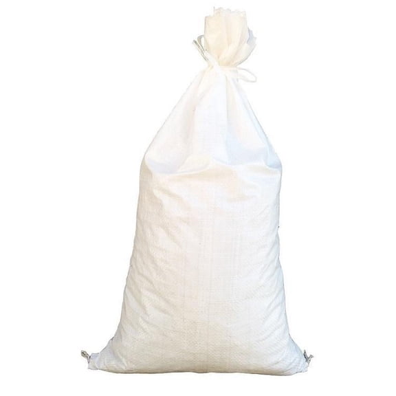 Sandbags For Flooding - Size: 14" x 26" - White - Sandbags Empty - Sandbags Wholesale Bulk - Sand Bag - Flood Water Barrier - Water Curb - Tent & Store Bags (200 Bags)