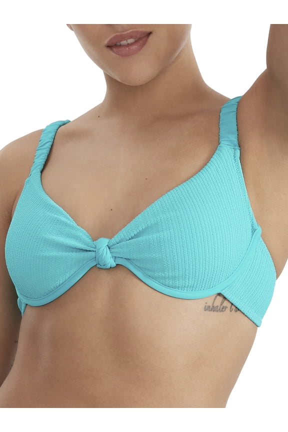 SUMMER CY Sandbar Solids Bikini Swim Top, US DD
