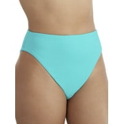 Sandbar Solids High-Waist Bikini Bottom Swimsuit