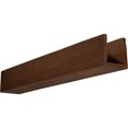 thumbnail image 1 of Sandblasted Endurathane Faux Wood Ceiling Beam, 3-Sided (U-beam), 1 of 6