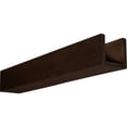 thumbnail image 1 of Sandblasted Endurathane Faux Wood Ceiling Beam, 3-Sided (U-beam), 1 of 6