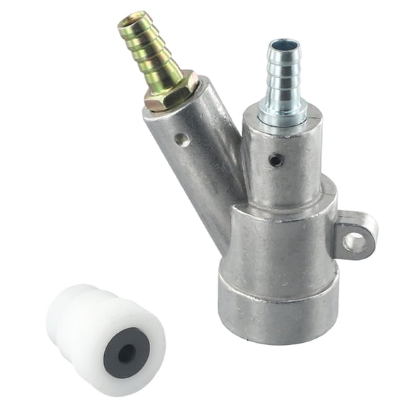 Sandblaster Nozzle with Carbide Tip, 35x20x8mm Abrasive Nozzle for Manual and Automatic Sandblasting Machines